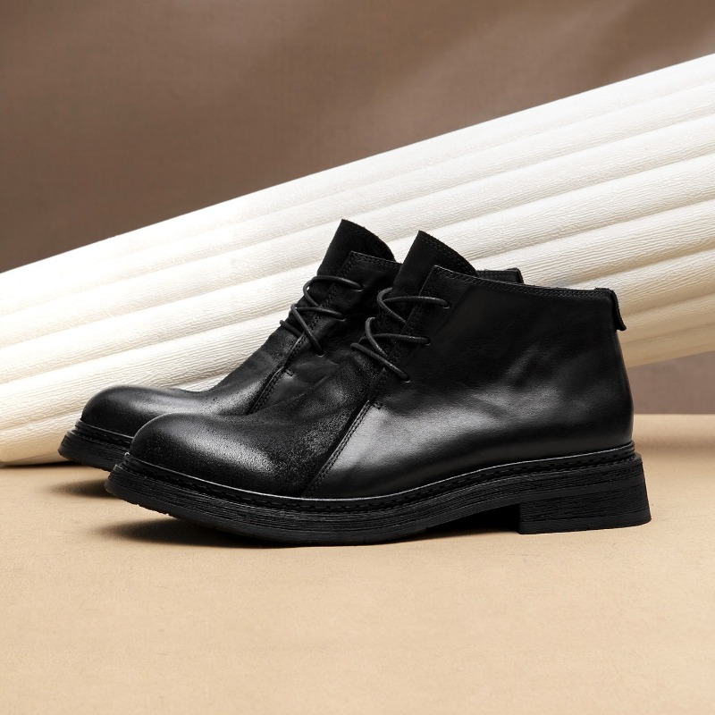 Botas Masculinas Vintage de Co - Men Fashion Vintage avaliação e preço
