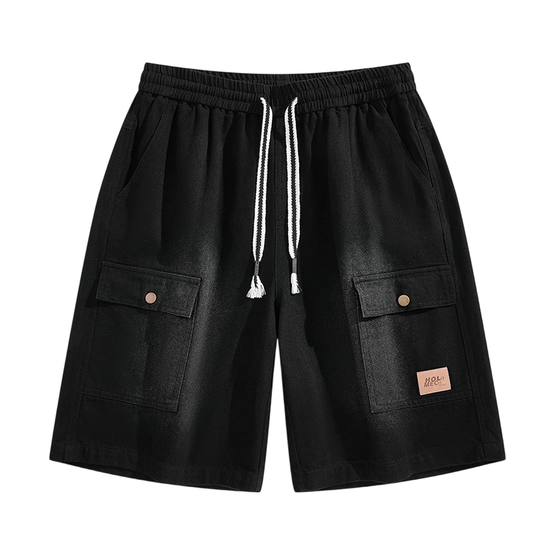 Bermudas Casuais Masculinas de - Men'S Fashion Trousers avaliação e preço