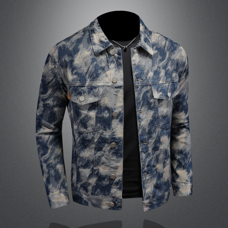 2025 primavera vintage denim j - Mens Fashion Denim Jacket avaliação e preço