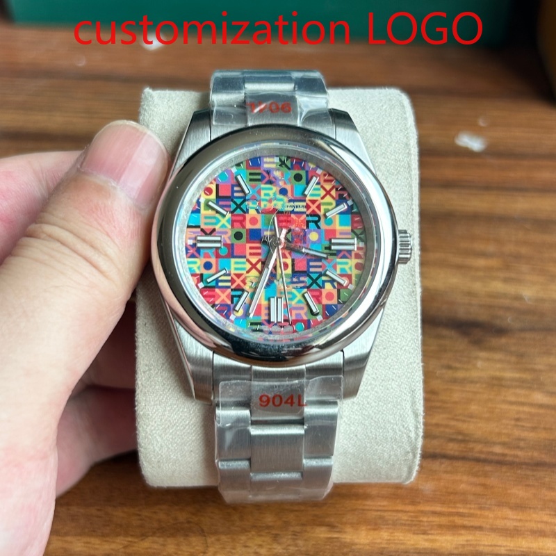 Relógio de Luxo Colorido com M - Mens Fashion Bracelet avaliação e preço
