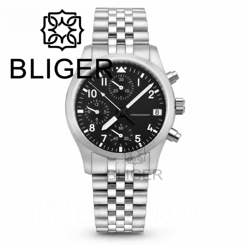 Relógio Cronógrafo Aviador BLI - Mens Fashion Bracelet avaliação e preço