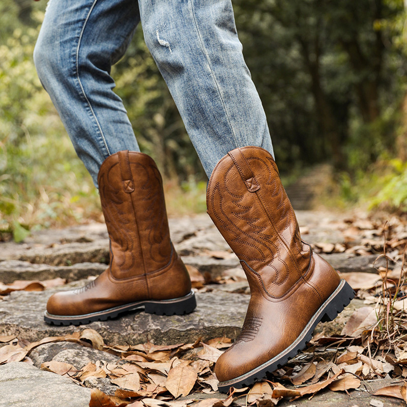 Botas Masculinas Clássicas de  - Men Fashion Vintage avaliação e preço