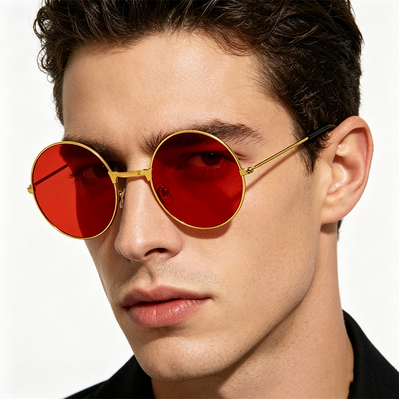 Óculos de sol clássicos vintag - Yellow Men'S Fashion avaliação e preço