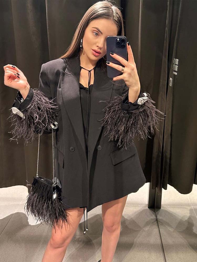 Moda feminina chique preto com - Men'S Fashion All Black Outfit avaliação e preço