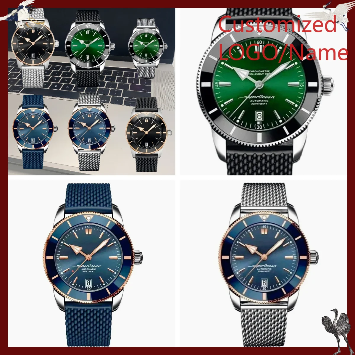 Relógio Automático Mecânico Es - Mens Fashion Bracelet avaliação e preço