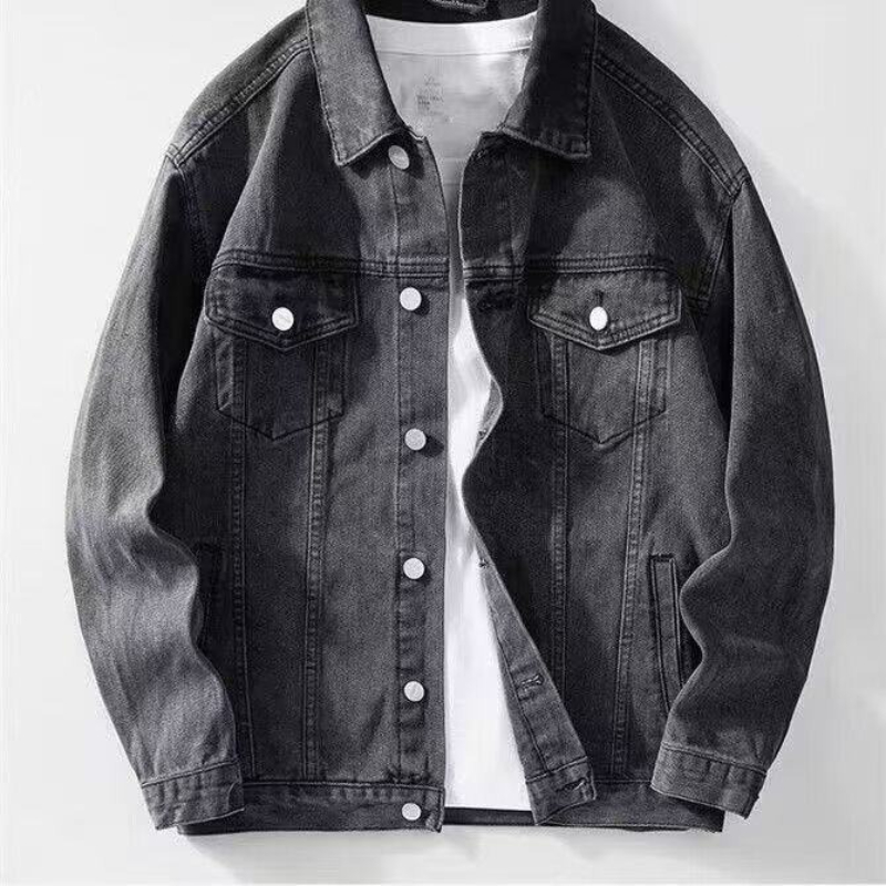 América vintage lobo pesado bo - Mens Fashion Denim Jacket avaliação e preço