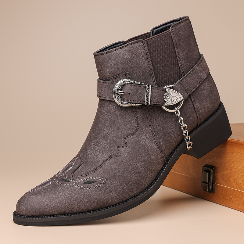 Nova Marca de Moda: Botas Masc - Men Fashion Vintage avaliação e preço