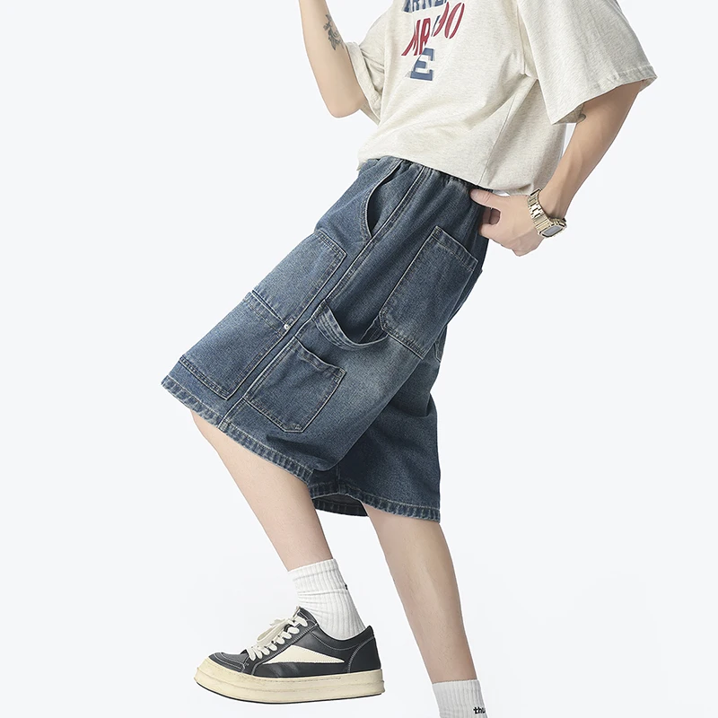Moda americana rua workwear de - Men'S Fashion Loose Pants avaliação e preço