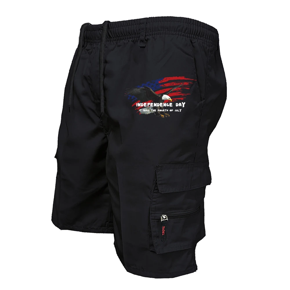 Bermudas Cargo Masculinas Esti - Men'S Fashion Loose Pants avaliação e preço