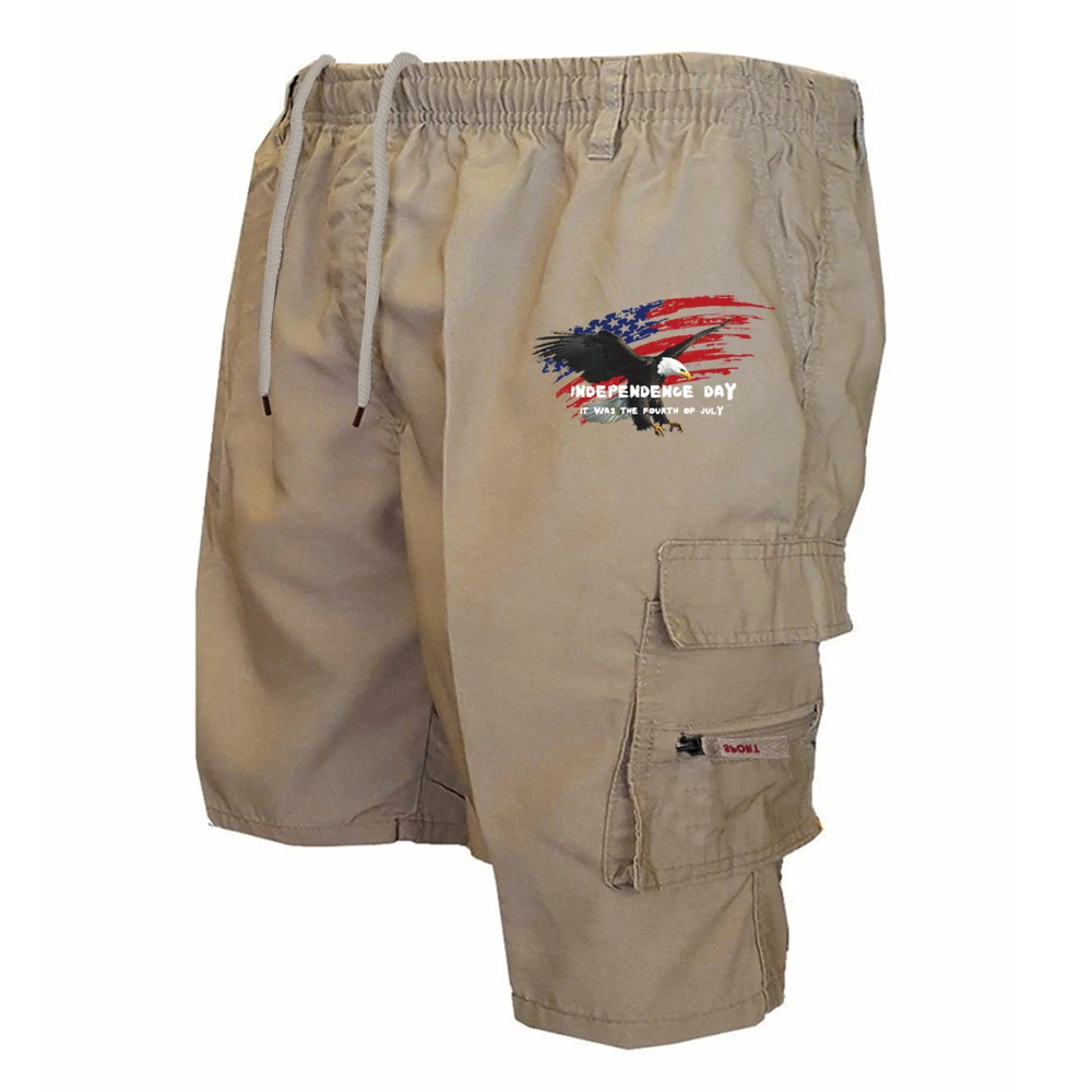 Bermudas Cargo Masculinas Esti - Men'S Fashion Loose Pants avaliação e preço