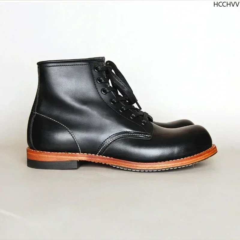 Botas masculinas vintage de co - Men Fashion Vintage avaliação e preço