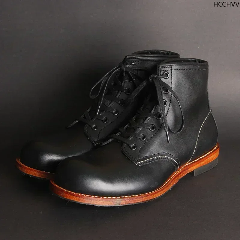 Botas masculinas vintage de co - Men Fashion Vintage avaliação e preço