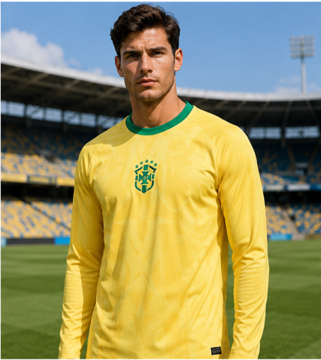 Camisa de Futebol de Manga Lon - Men'S Fashion Usa avaliação e preço