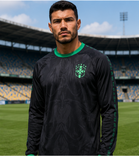 Camisa de Futebol de Manga Lon - Men'S Fashion Usa avaliação e preço