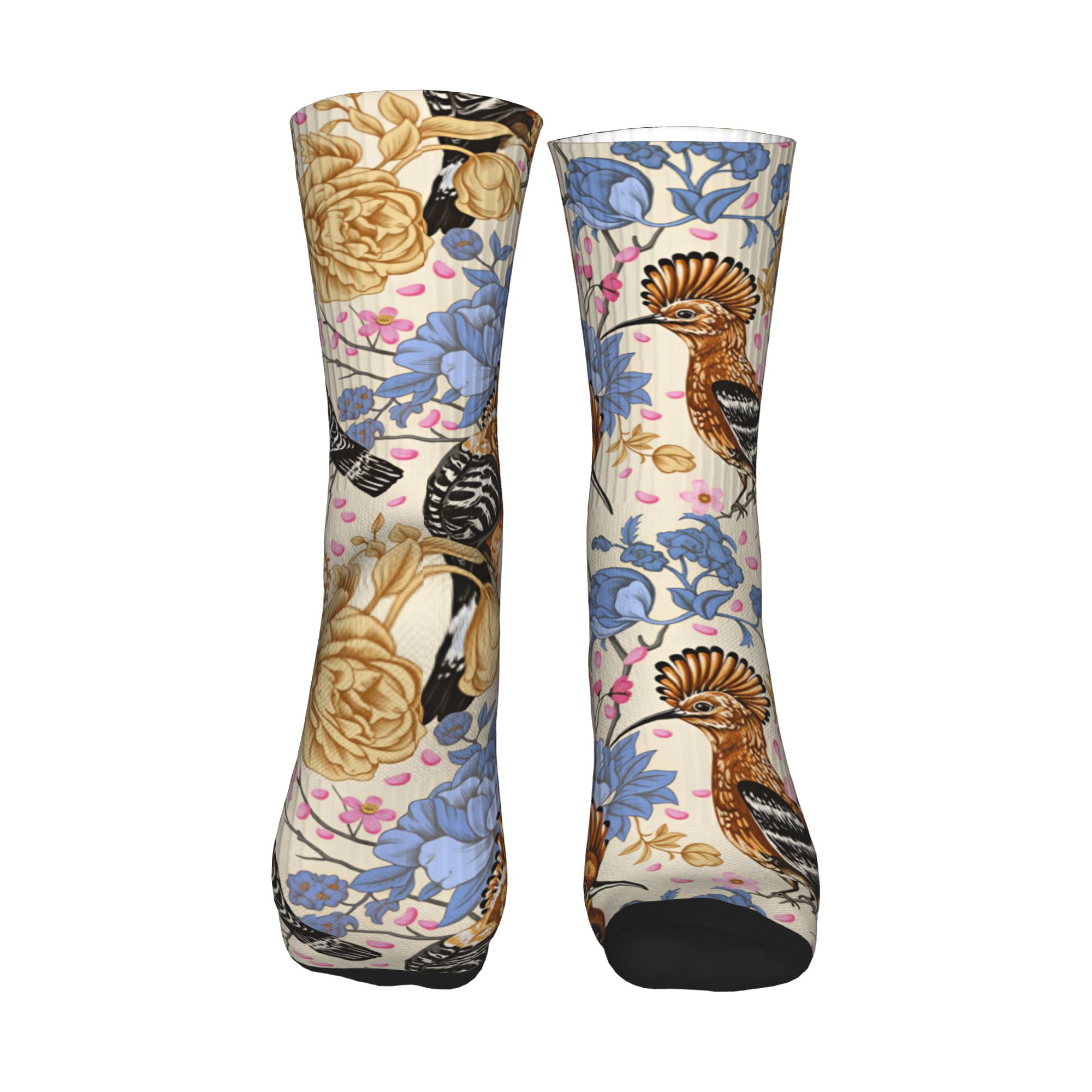 Hoopoe Bird Blue Peony Vintage - Men Fashion Vintage avaliação e preço